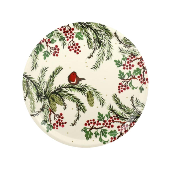 Emma Bridgewater Christmas Robin Tray Divertimenti