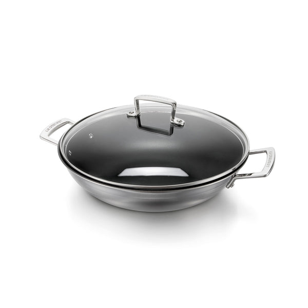 Le Creuset 3-ply wok 30 cm, 4.3L