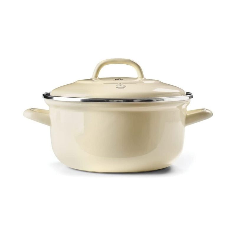 Bk Enamelled Casserole Cream - 26cm