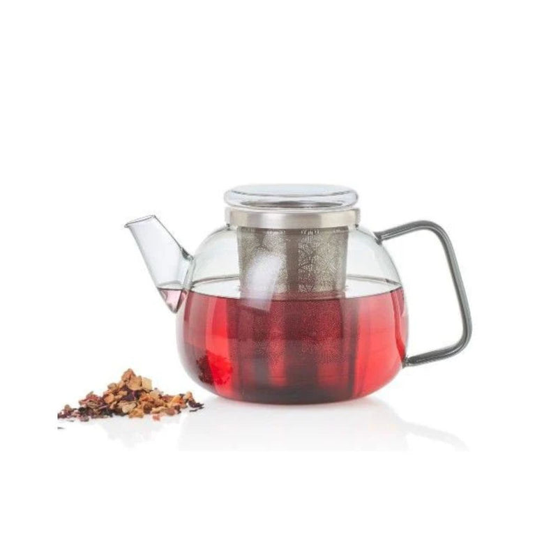 AdHoc Yuna Glass Teapot w/Filter