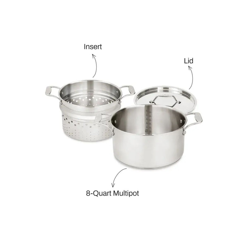 All-Clad Multipot with Insert - 8qt