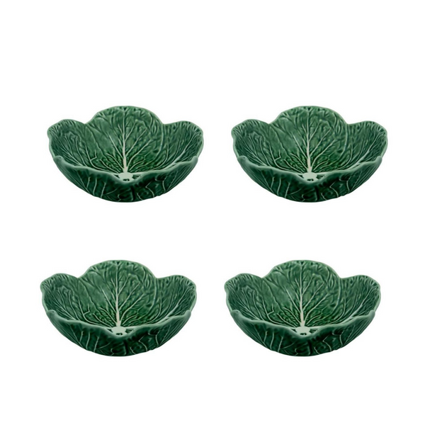 Set of 4 Bordallo Pinheiro Cabbage Bowls - 17cm – Divertimenti Cookshop