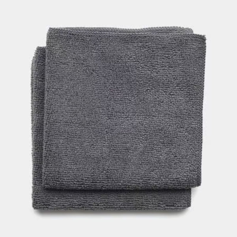 Brabantia Dark Grey Microfibre Dishcloths - Set of 2