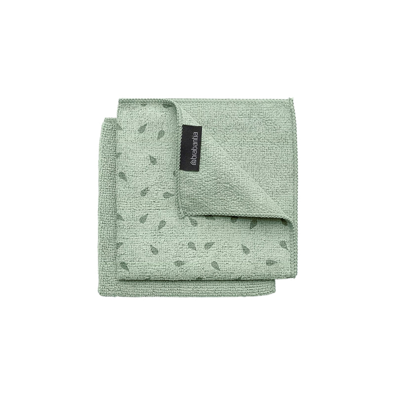 Brabantia Microfibre Set of 2 Dishcloths - Jade