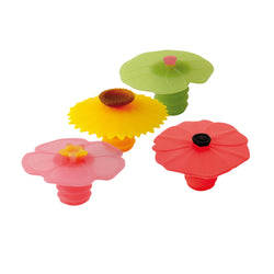 Charles Viancin Silicone Bottle Stoppers - Flower - Singular