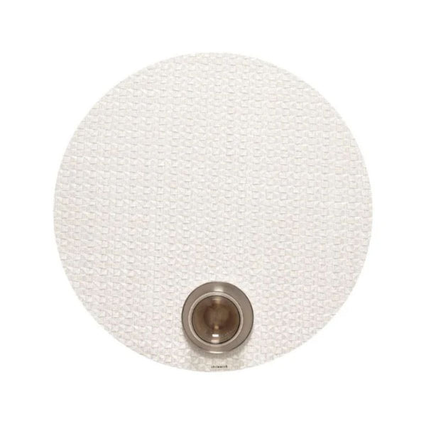 Chilewich Origami Round Placemat - Pearl