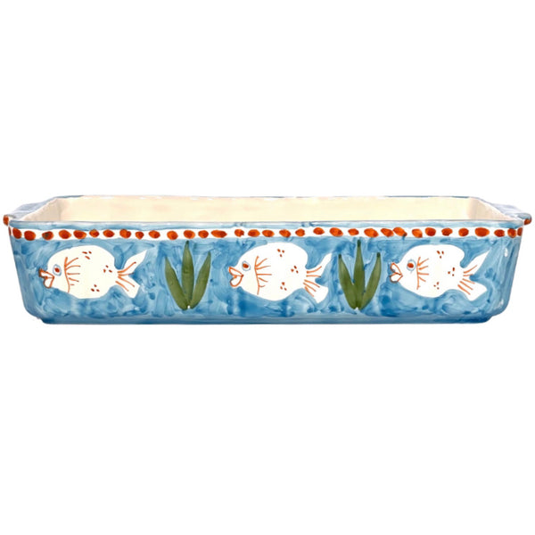 Amalfi Blue Poseidon Oven/Serving Dish - 32cm