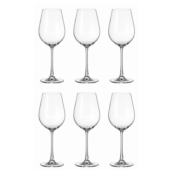 Crystal Bohemia Columba Red Wine Glass - Set Of 6