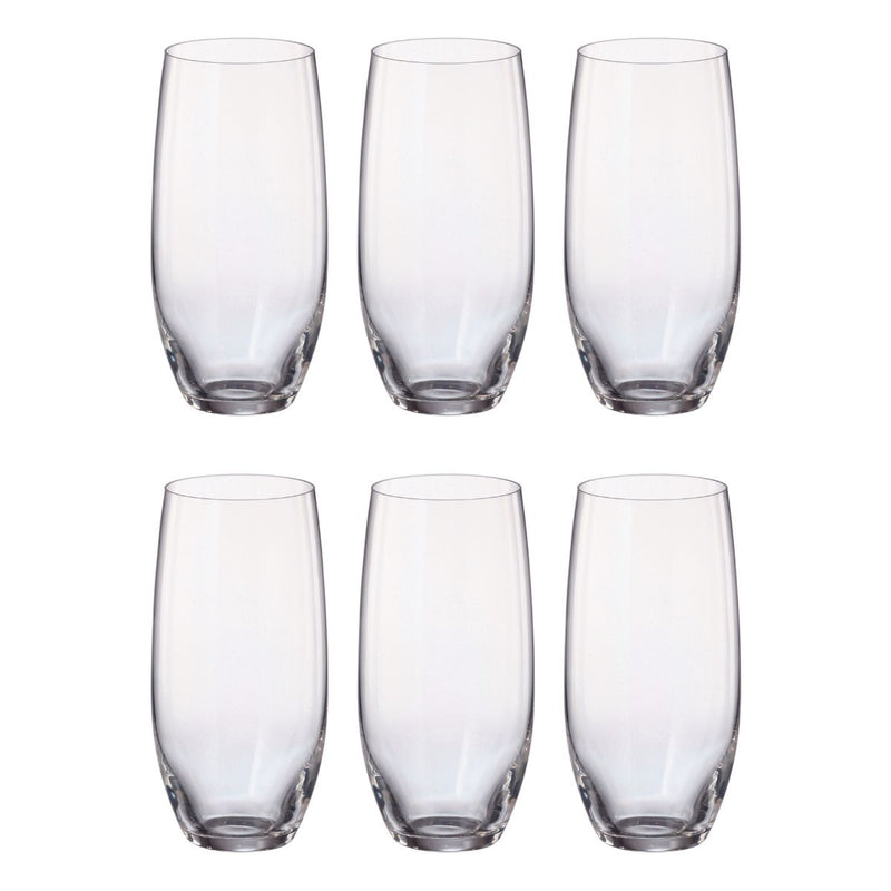 Crystal Bohemia Mergus Highball - Set of 6