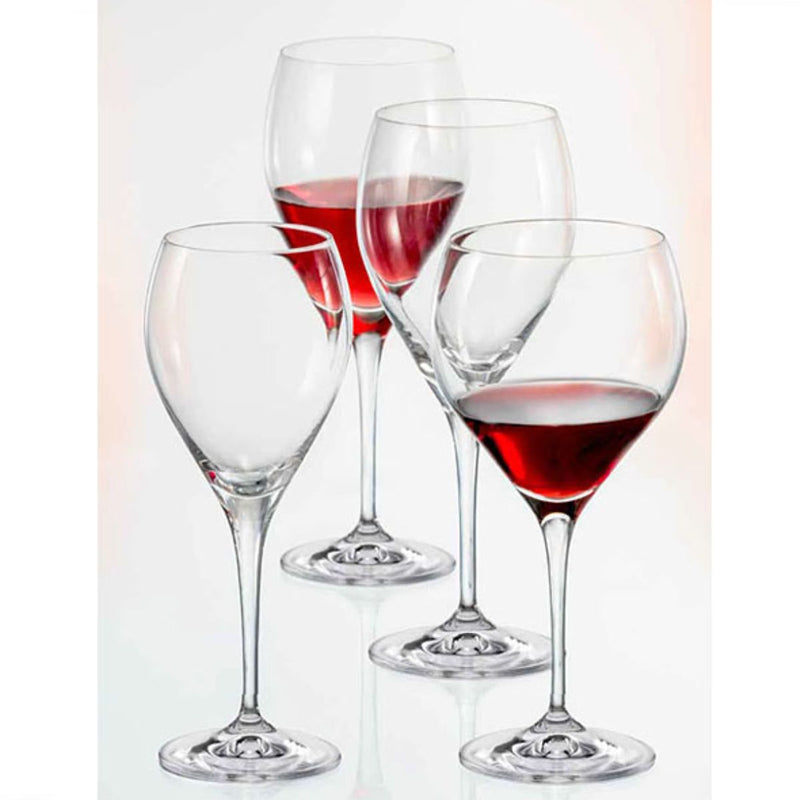 Crystal Bohemia Lenny White Wine Glass - Set of 6