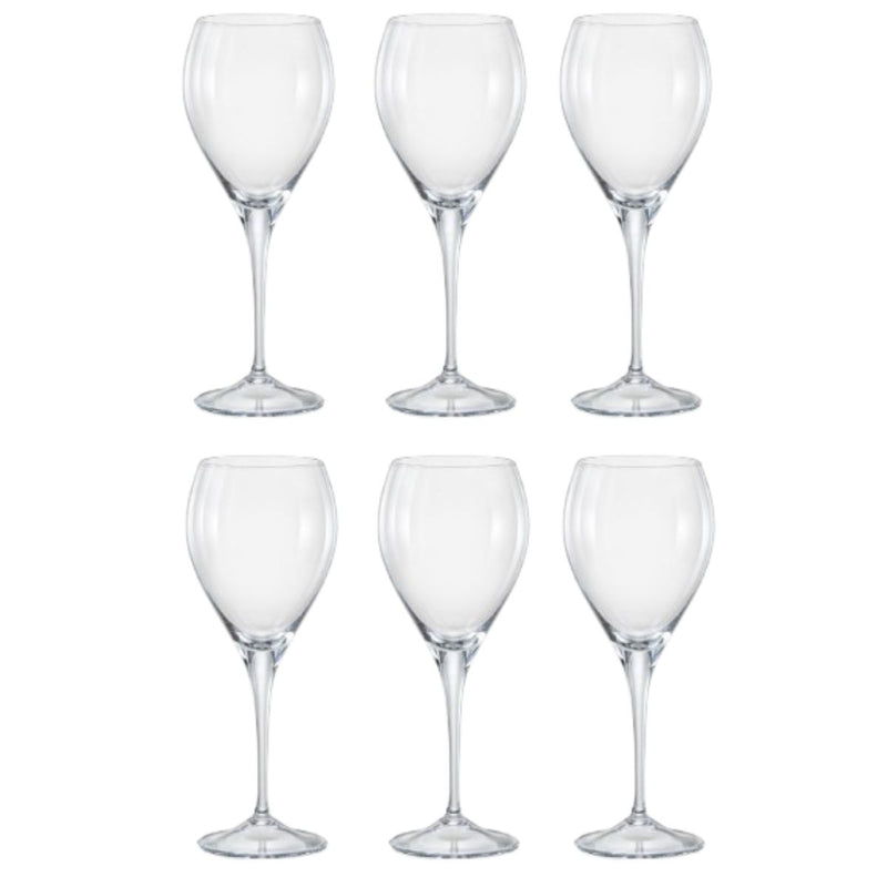 Crystal Bohemia Lenny Red Wine Glass - Set of 6