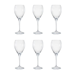 Crystal Bohemia Lenny White Wine Glass - Set of 6