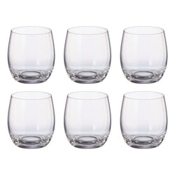 Crystal Bohemia Mergus Medium White Wine Tumbler - Set of 6