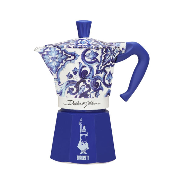 Dolce & Gabbana Moka Express Blue - 6 Cup