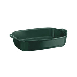 Emile Henry Cedar Green Rectangular Oven Dish - 36.5cm