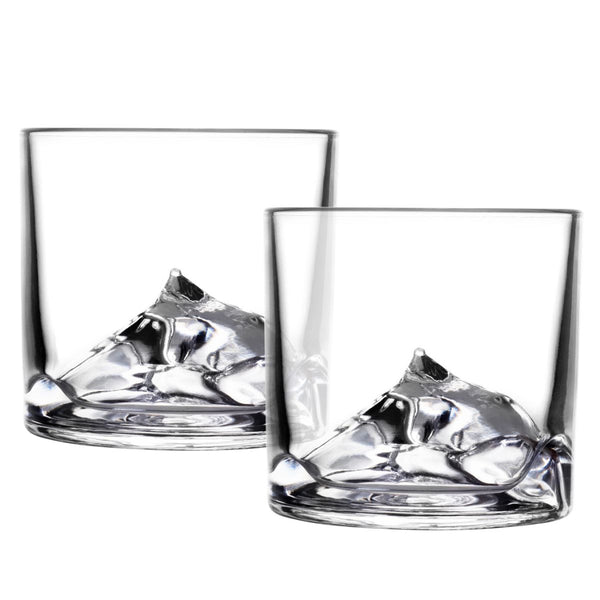 Everest Whiskey Glasses (Pair)