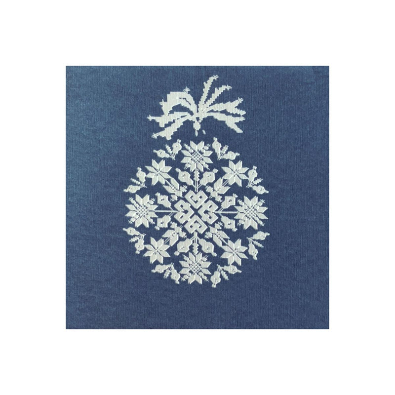 Francoise Paviot Cocktail Napkins - Blue Glow