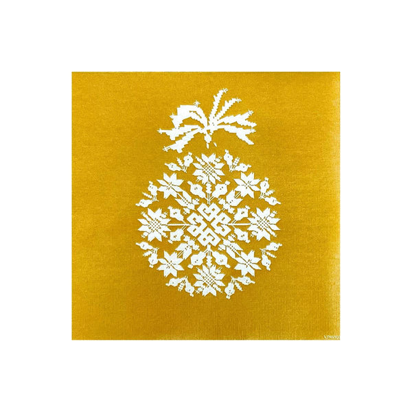 Francoise Paviot Cocktail Napkins - Gold Glow