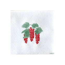 Francoise Paviot Cocktail Napkins - Red Currants