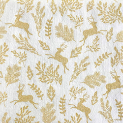 Francoise Paviot Dinner Napkin - Gold Forest