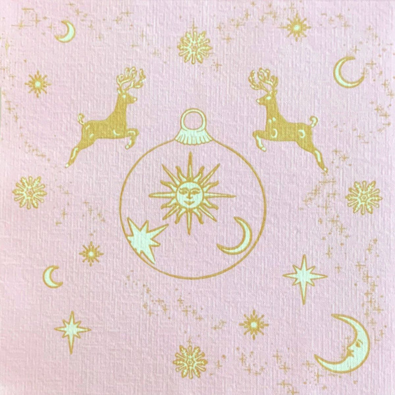 Francoise Paviot Dinner Napkins - Astral Pink