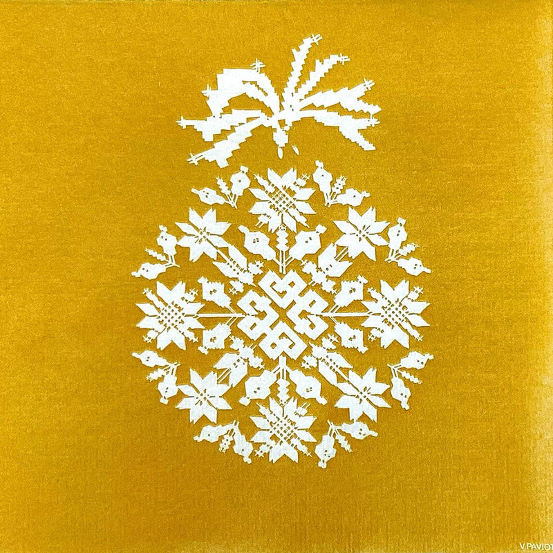 Francoise Paviot Dinner Napkins - Gold Glow