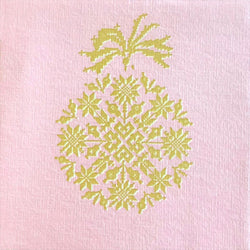 Francoise Paviot Dinner Napkins - Pink Glow