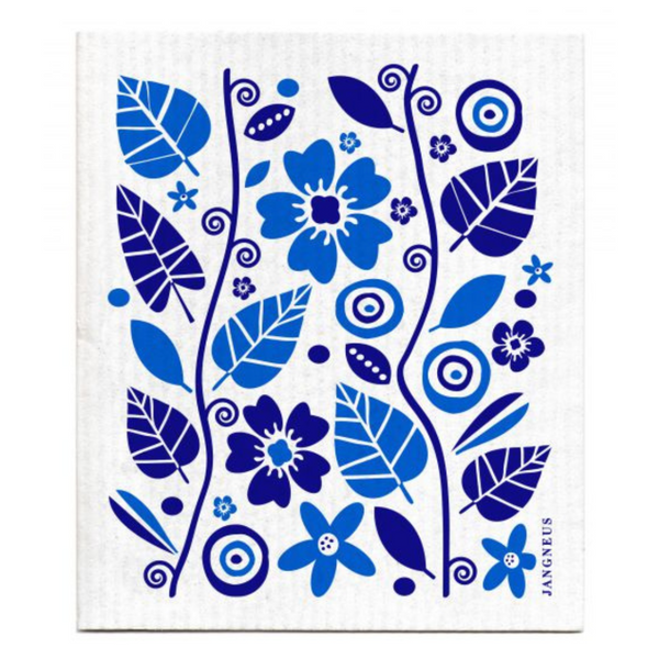 Jangneus Blue Garden Dishcloth