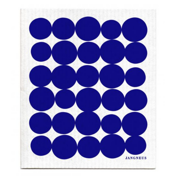 Jangneus Blue Spots Dishcloth