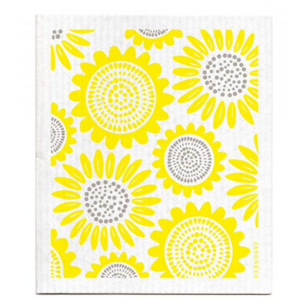 Jangneus Yellow Sunflower Dishcloth