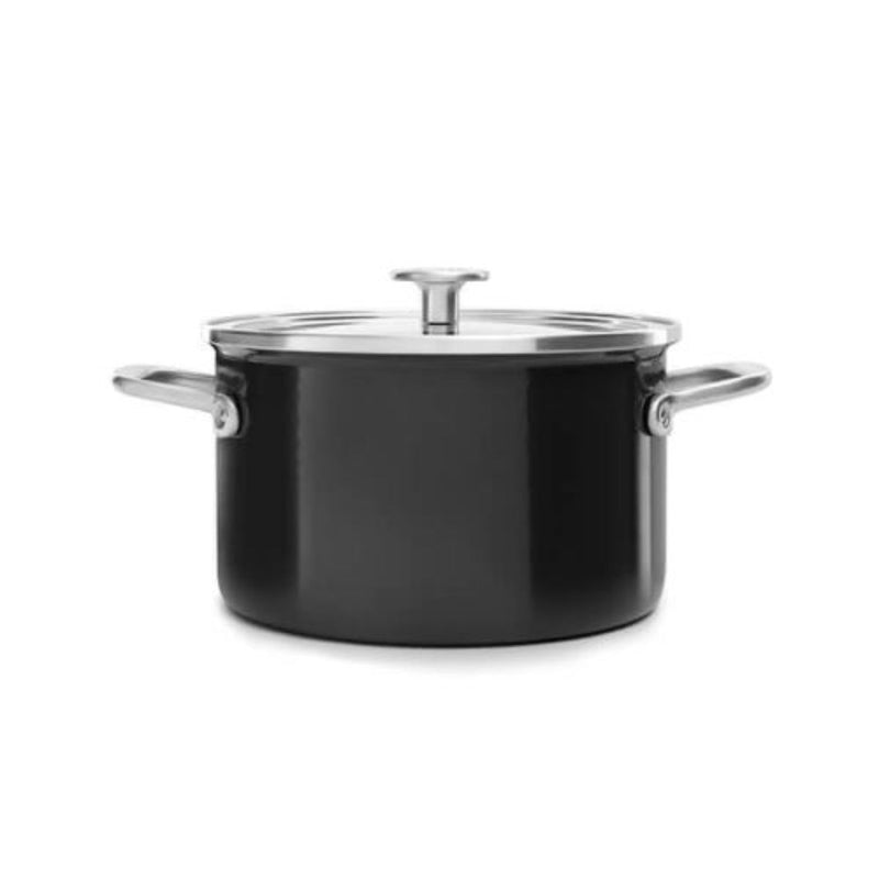 Kitchenaid Casserole w/Lid Black - 20 cm