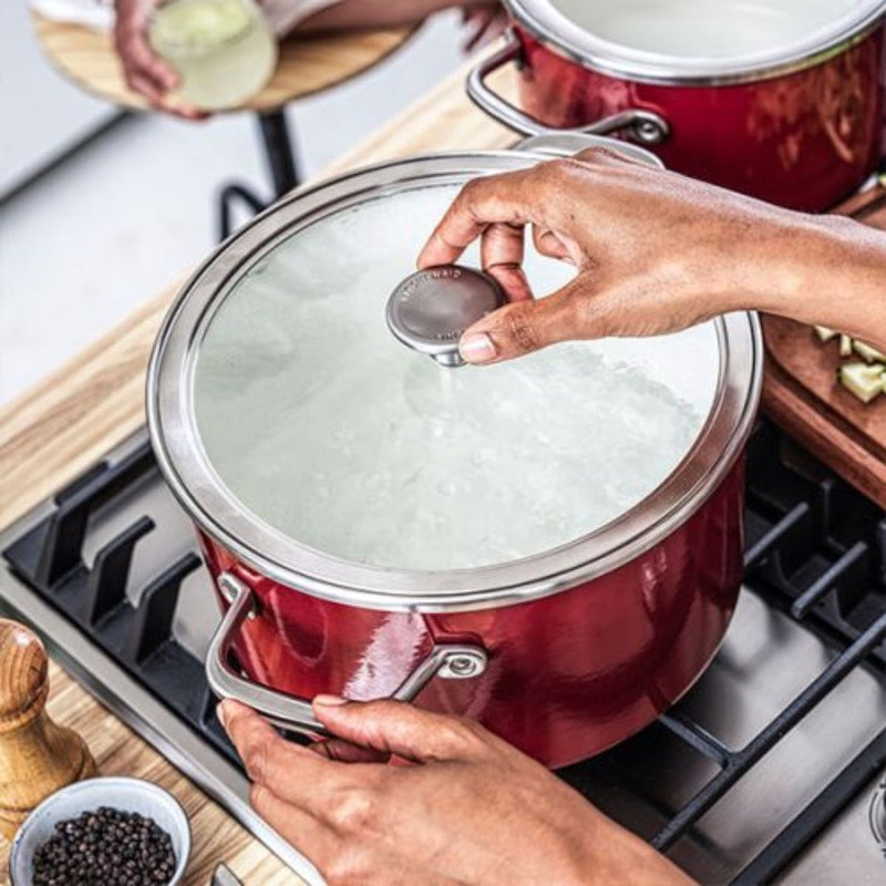 Kitchenaid Casserole w/Lid Red - 20cm