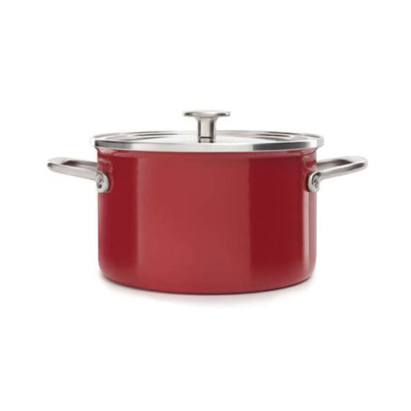 Kitchenaid Casserole w/Lid Red - 20cm