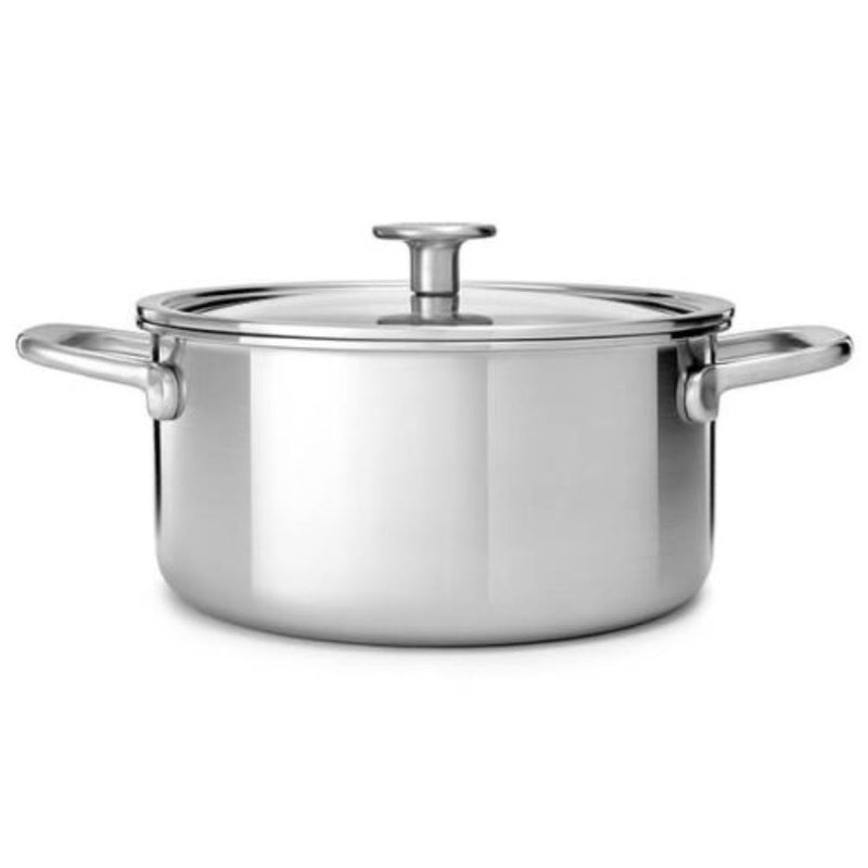 Kitchenaid S/Steel Casserole w/Lid - 24cm