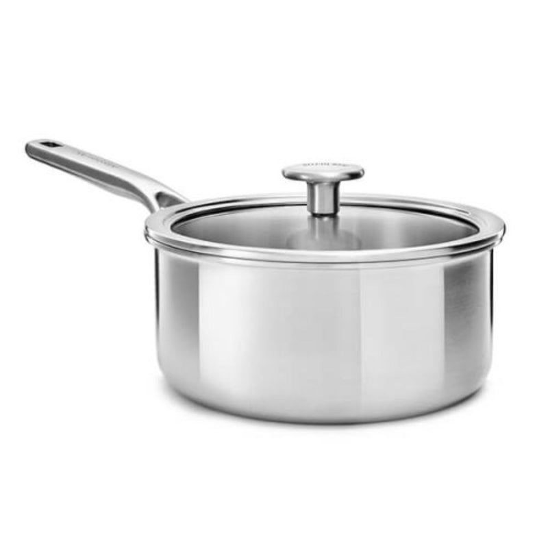 Kitchenaid S/Steel Multiply Saucepan - 18cm