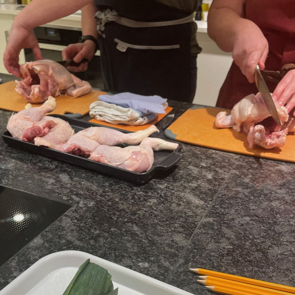 Knife Skills Class - Chicken and Vegetables