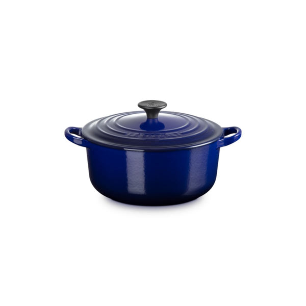 Le Creuset Indigo Round Casserole - 20cm