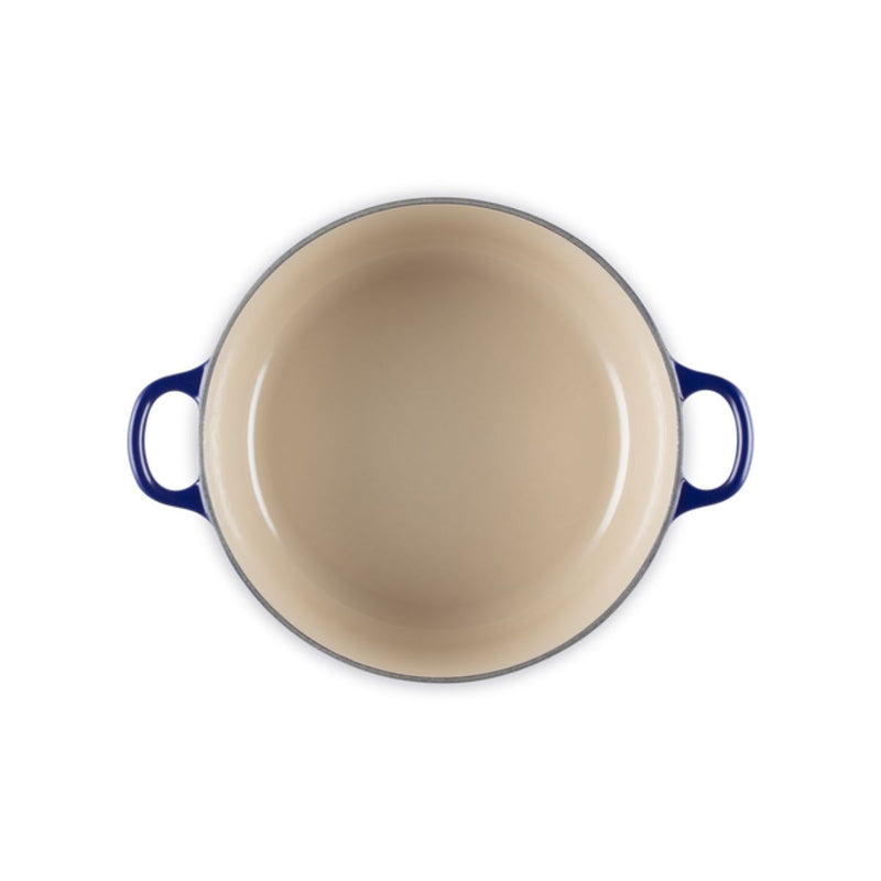 Le Creuset Indigo Round Casserole - 24cm