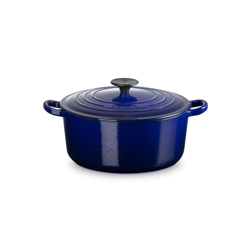 Le Creuset Indigo Round Casserole - 24cm