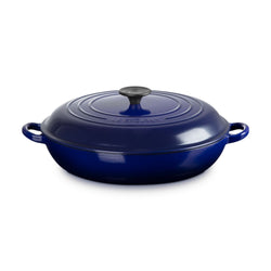 Le Creuset Indigo Shallow Casserole - 30cm