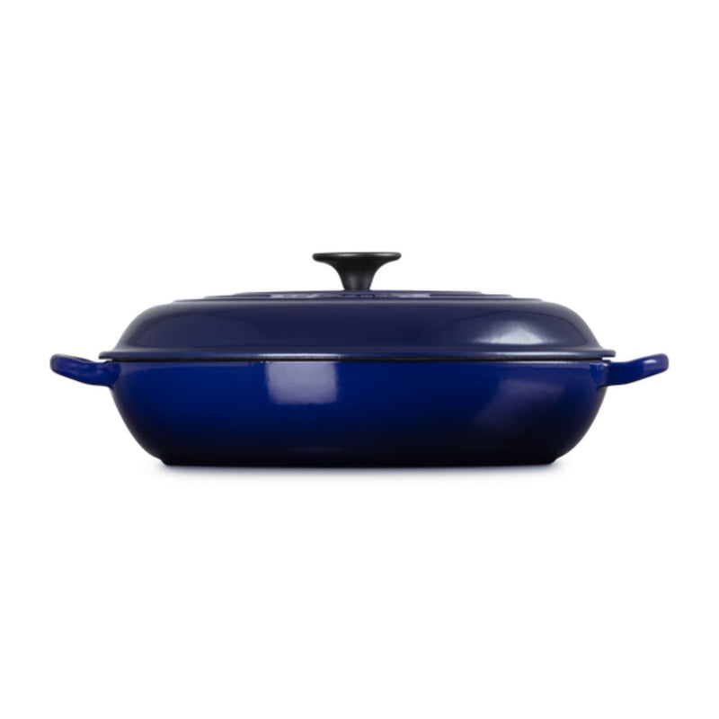 Le Creuset Indigo Shallow Casserole - 30cm