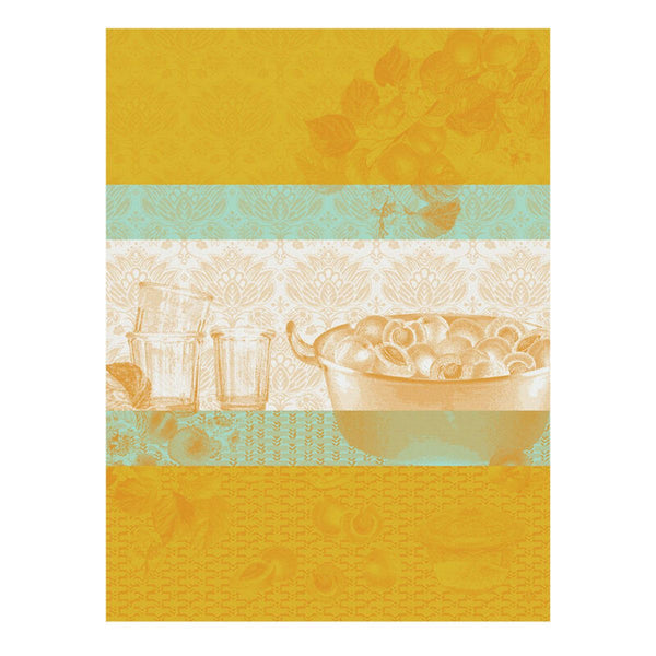 Le Jacquard Francaise Apricot Jam Tea Towel - Yellow