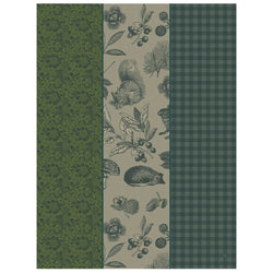 Le Jacquard Francaise In The Woods Tea Towel - Green