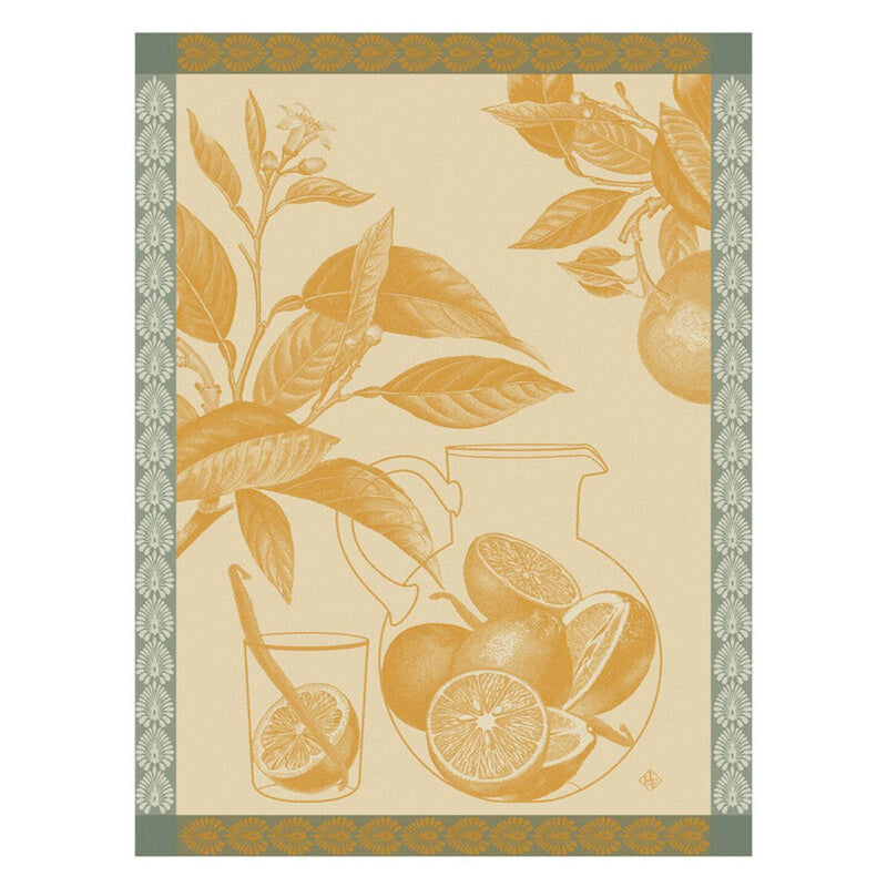 Le Jacquard Francaise Summer Juice Tea Towel - Orange