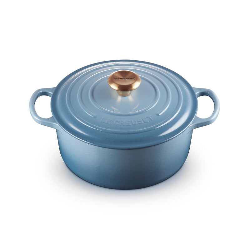 Le Creuset Signature Round Casserole - 24cm Chambray