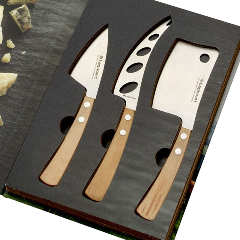 Legnoart Cheese Knife Set Latte Vivo