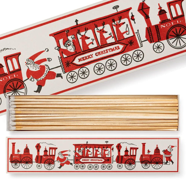 Archivist Luxury Long Match Box - Santa Train