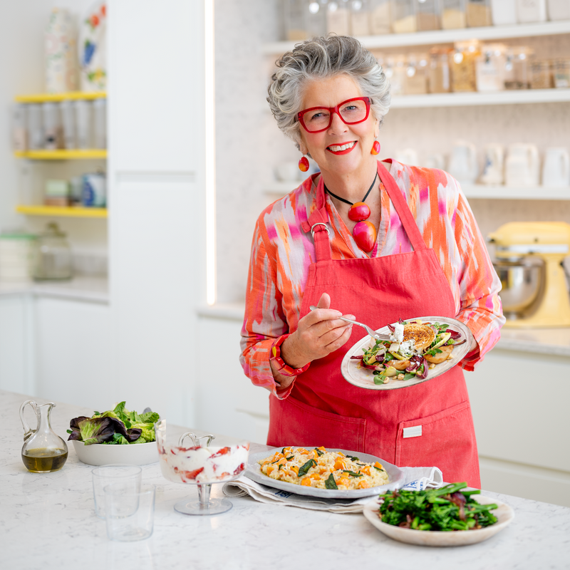 SIGNED COPY: 'Life's Too Short to Stuff a Mushroom' by Prue Leith