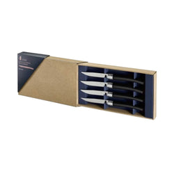 Opinel Chic Steak/Table Knife Set Ebony - 4pc