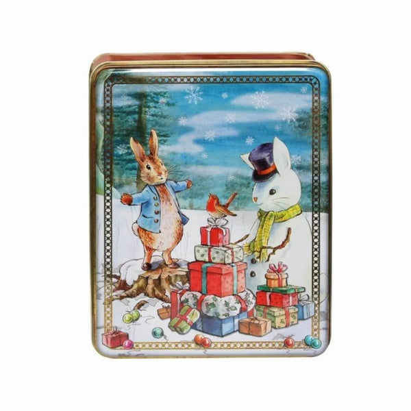 Peter Rabbit Christmas Tin - With Jellies